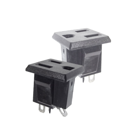 Receptacles, Daisy Chain Socket, 12A, Black (Set of 2) for XPOWER Axial Air Mover models P-21AR, P-26AR, X-35AR, X-39AR, X-47ATR &amp; X-48ATR, FC-250AD Air Circulator, Centrifugal Fan models P-80A, P-130A, P-230AT, P-450AT &amp; X-400A and X-2480A Air Scrubber.

Part #: 078-001


Old Part #'s: FC-250AD-05, P-26AR-05 PP-130A-02, PP-230AT-48, P-450AT-03, XX-2480A-16, XX-034AR-17, XX-39AR-05, PP-430AT-16, XX-47ATR-03, XX-48ATR-03