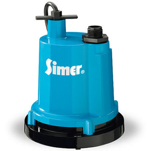 Simer-2310-04, 1/4 HP Electric Motor, 1 1/4" NPT discharge, 1320 GPH, 25 ft. cord - Pump - Simer
