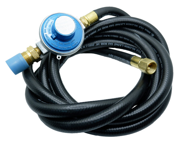 Hose and Regulator Assembly for Forced Air Propane Heaters