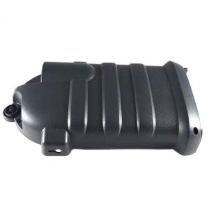 Left Grey Cover with Labels MH9BX - Portable Buddy Heater - Mr. Heater