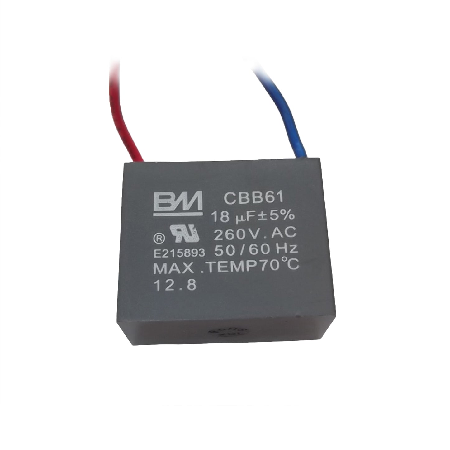 Capacitor (18uF, 260V, 50Hz/60Hz) for XPOWER Centrifugal Air Mover models P-130A, P-230AT, P-260NT &amp; Air Scrubber models X-2480A, X-2580, X-2830.