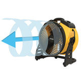 XPOWER FC-100 Multipurpose 11” Pro Air Circulator Utility Fan - Air Circulators - XPOWER