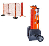 RapidRoll Portable Safety Barrier Wheeled Fencing System