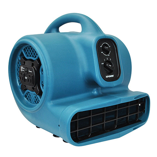 XPOWER P-450AT Freshen Aire 1/3 HP 3 Speeds Scented Air Mover with Timer and Power Outlets - Scented Air Mover - XPOWER