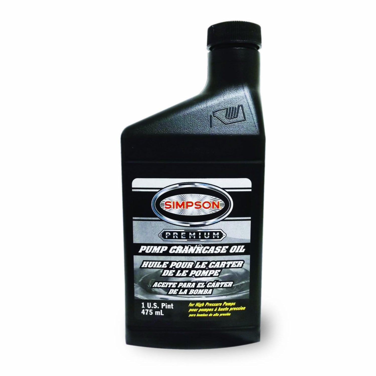 Black Bottle Pump Crankcase Oil 