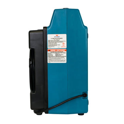 XPOWER X-2580 Professional 4-Stage HEPA Mini Air Scrubber - Mini Air Scrubber - XPOWER