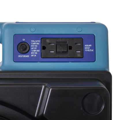 XPOWER X-4700AM Professional 3-Stage HEPA Air Scrubber - Control Panel