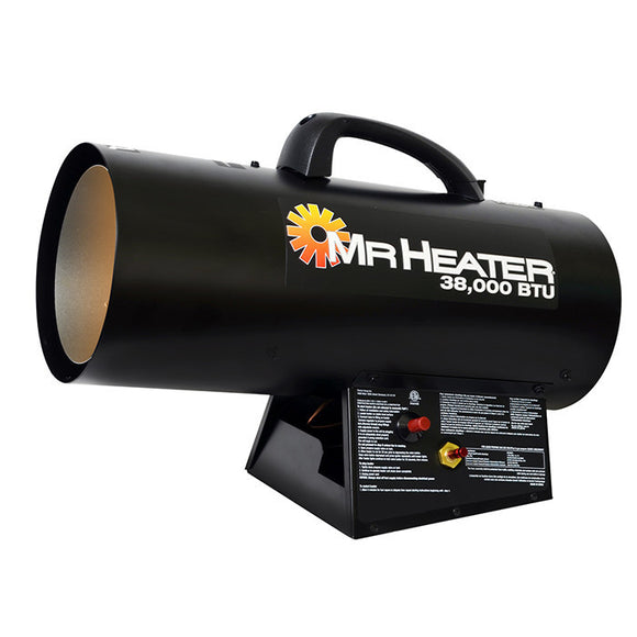 Mr. Heater Forced Air Propane Heater 38,000 BTU/Hr., MH38QFA - Heater - Mr. Heater