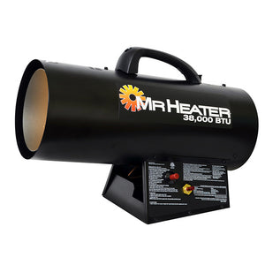 Mr. Heater Forced Air Propane Heater 50,000 - 85,000 BTU/Hr., MH85QFAV - Heater - Mr. Heater