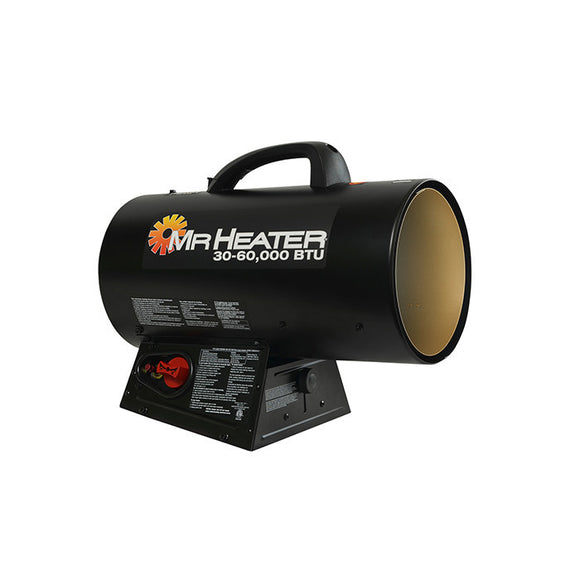 Mr. Heater Forced Air Propane Heater 30,000 - 60,000 BTU/Hr., MH60QFAV - Heater - Mr. Heater