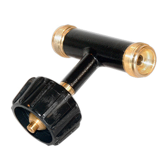 Black Pipe Tee - Camping Parts - BaseCamp