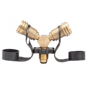 Propane Y Female Adapter with Handwheel - Mr. Heater
