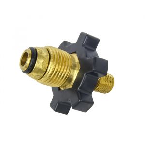 Excess Flow Soft Nose P.O.L. with Handwheel x 1/4in Male Pipe Thread - Mr. Heater