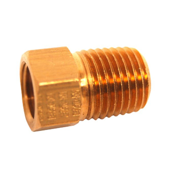 1/4in Male Pipe Thread x 1/4in Inverted Female Flare - Mr. Heater 