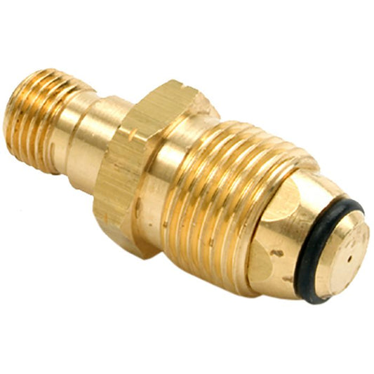 9/16in Left Hand Thread x Restricted Flow Soft Nose P.O.L. with Handwheel - Mr. Heater