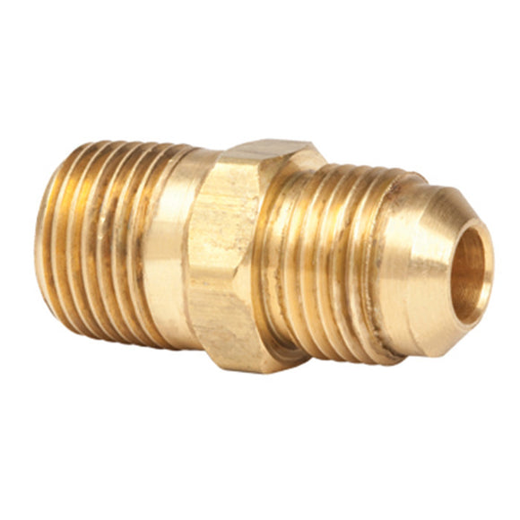 3/8in Male Pipe Thread x 3/8in Male Flare Brass Fitting - Heater Part - Mr. Heater
