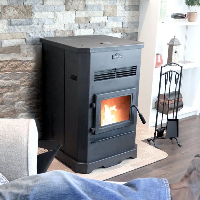 Large Pellet Stove - PS130W-CIW – LionCove