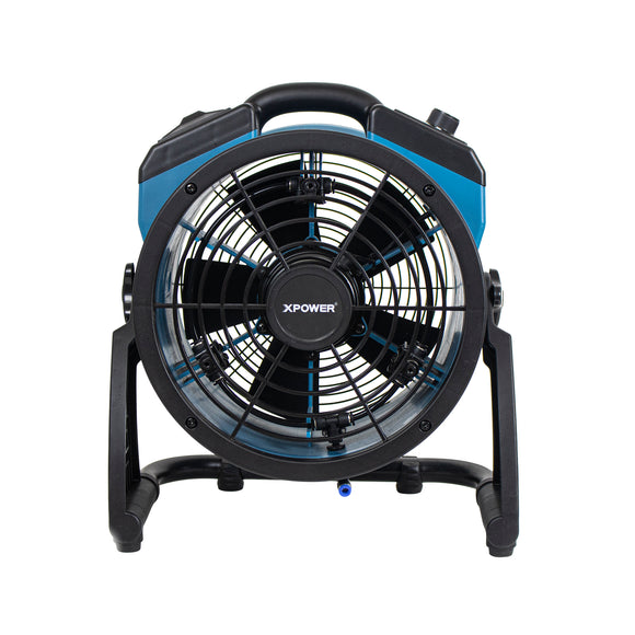 XPOWER FM-65B Multi-purpose Battery Powered Misting Fan and Air Circulator