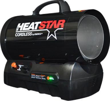 HeatStar HS60CLP Cordless Forced Air Propane Heater, 30,000 - 60,000 BTU/Hr. - Heater - Mr. Heater