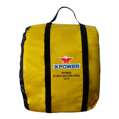 XPOWER 16DH25 Extra Flexible 16" Diameter 25 Feet Ventilation PVC Duct Hose - Duct Hose - XPOWER