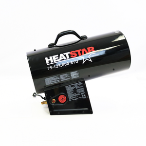 HeatStar 75,000-125,000 BTU Contractor Series Propane Forced Air Heater HS125FAV (F170125)