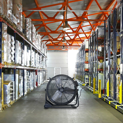 XPOWER FD-630D Brushless DC High Velocity 24" Drum Fan